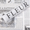 Газета в рулоне "FLEUR" (9 м.) - #121 Белый
